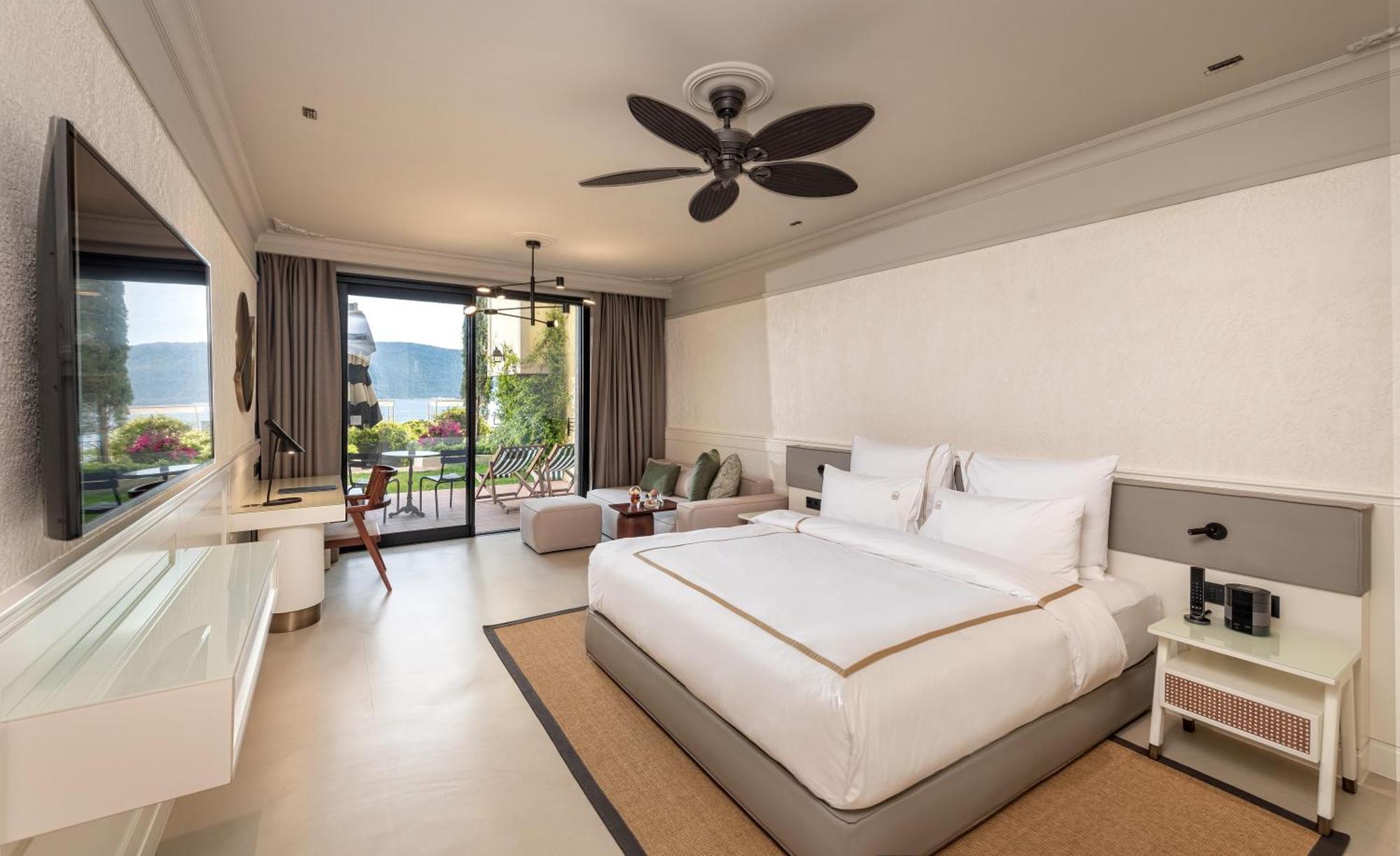 Deluxe Zimmer Garden mit Meerblick