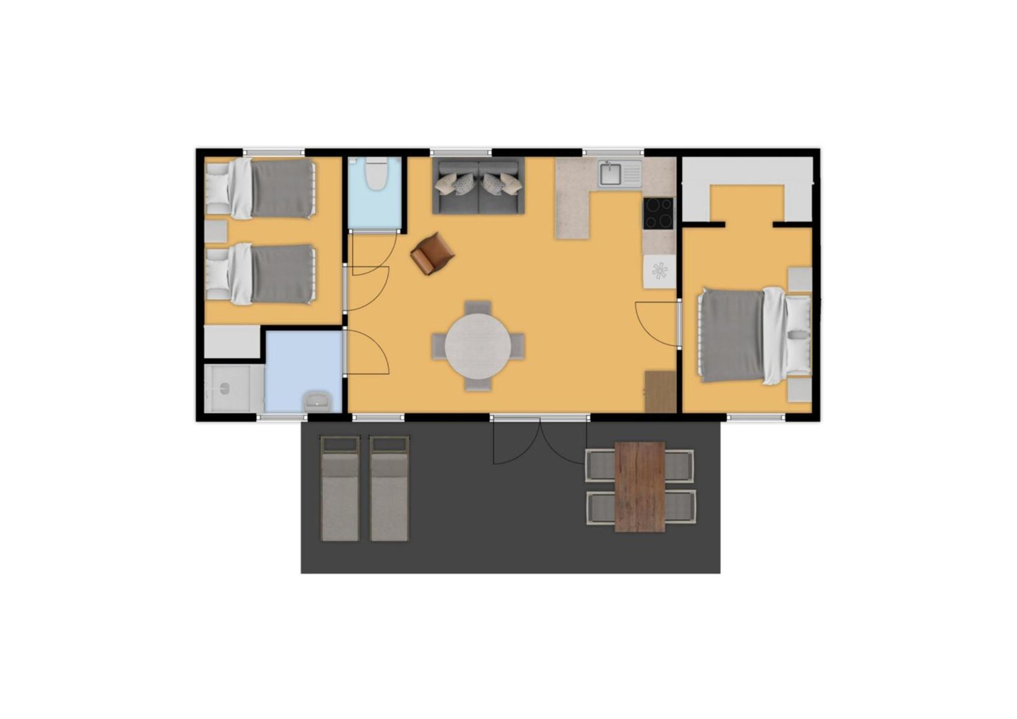 Two-Bedroom Chalet