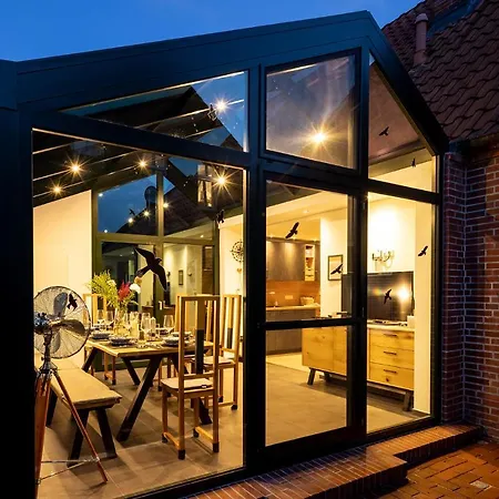 Auszeithaus Pilsum - Wintergarten, Sauna, E-Ladesäule - 8 Personen-3
