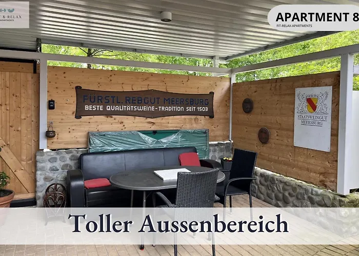 Fit-Relax Apartments Meersburg mit eigenem Sportstudio