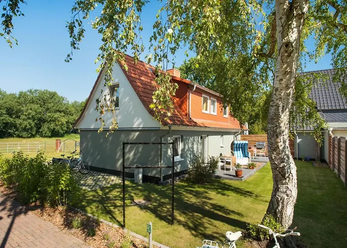 Villa Wiesenau großzügiges Ferienhaus in Prerow by Restaurant Wiesenau