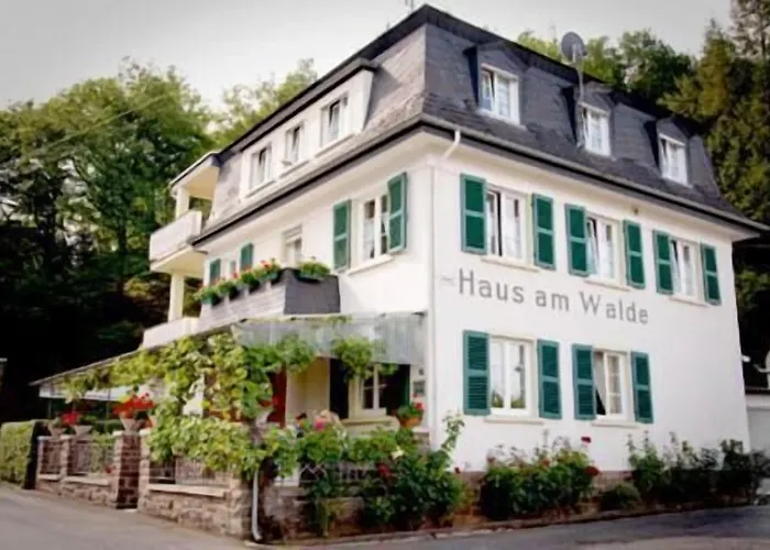 Zentrales Hotel: Pension Haus am Walde Brodenbach, Mosel